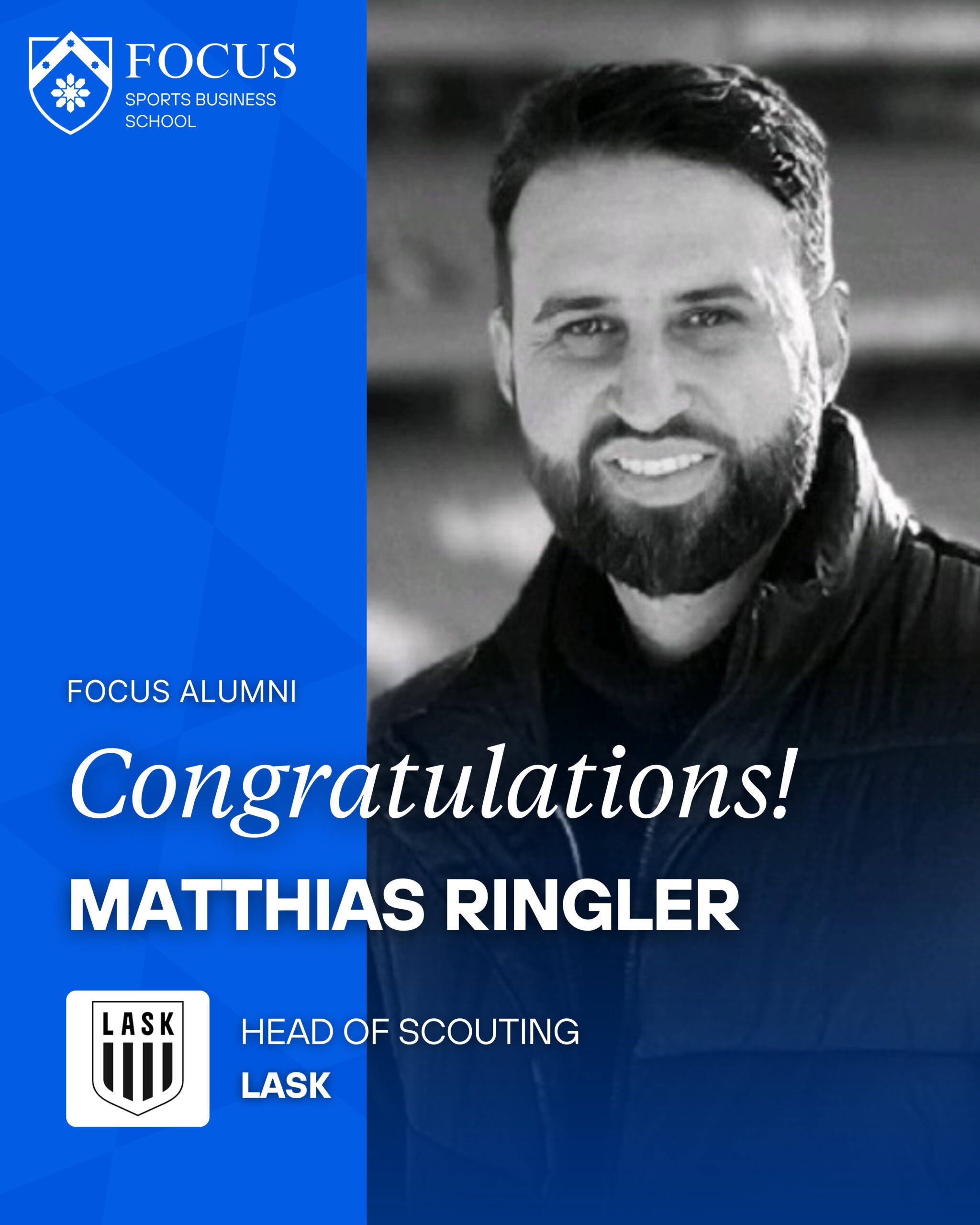 Matthias Ringler Head of Scouting LASK