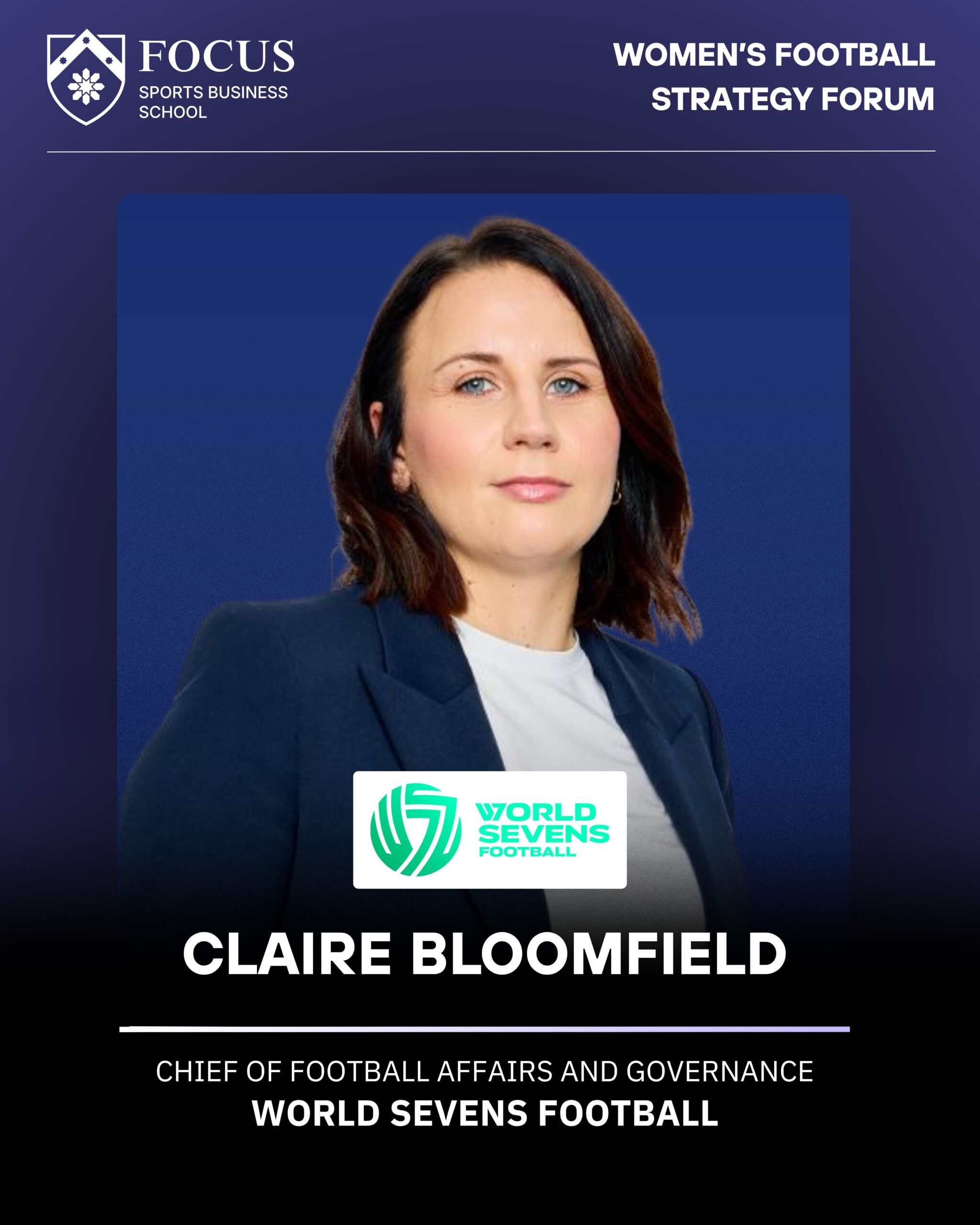 Claire Bloomfield_Football_Strategy_Forum_2026_FOCUS Sports BusIness School