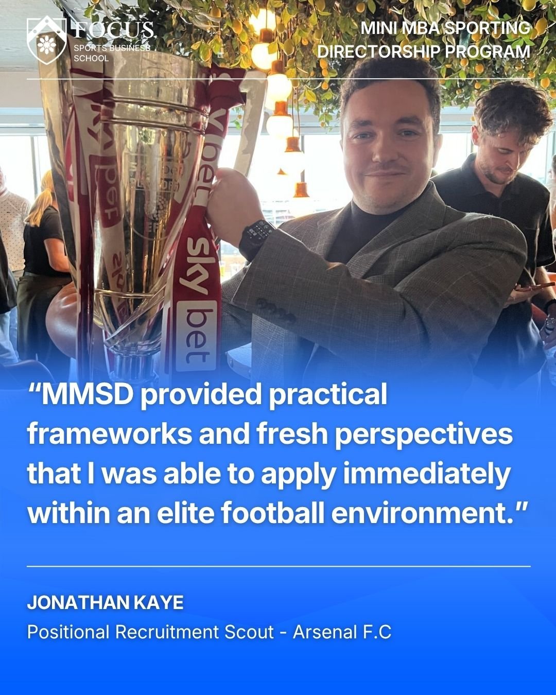 Jonathan Kaye Positional Recruitment Scout - Arsenal F.C