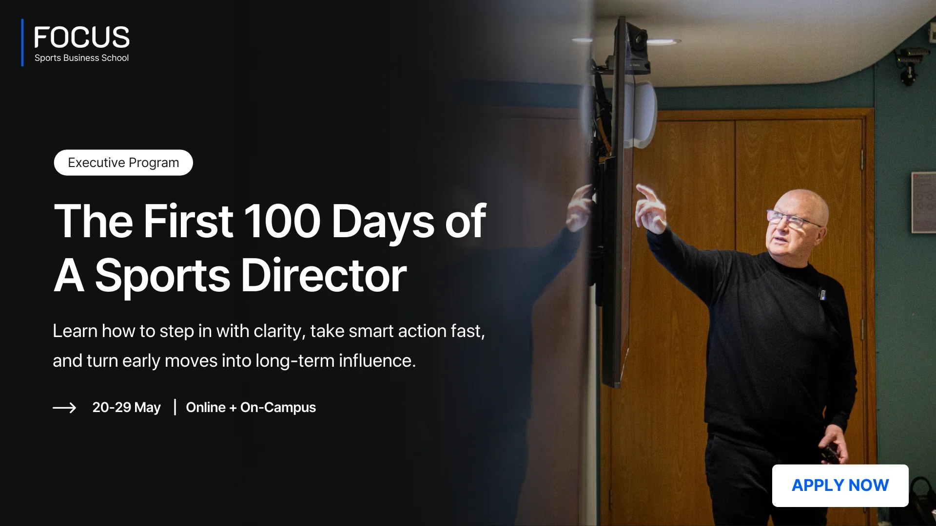 The First 100 Days of A Sports Director_FOCUS Sports Business School_ Executive Education Program_Les Reed