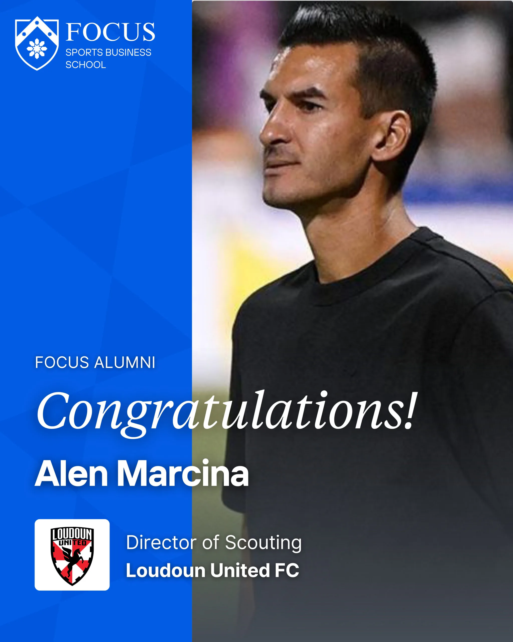 Alen Marcina_Director of Scouting Loudoun United FC_FOCUS Sports Business School